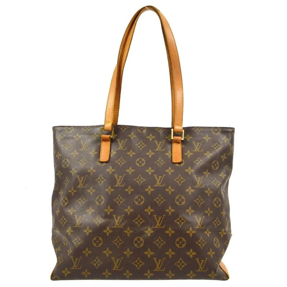 LOUIS VUITTON CABAS MEZZO HAND TOTE BAG PURSE MONOGRAM